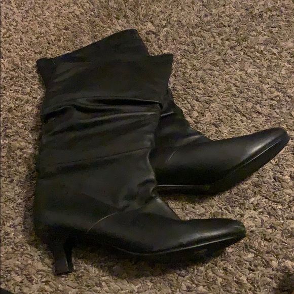 Shoes - Black leather boots